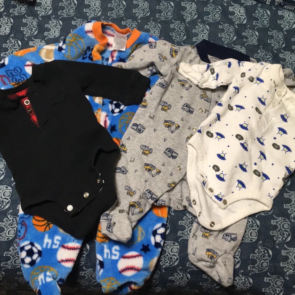 Warm baby clothes